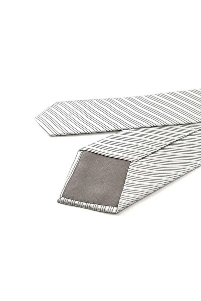 Kravatkolik Pieraggi Style Grey Italian Silk Tie Ik2112