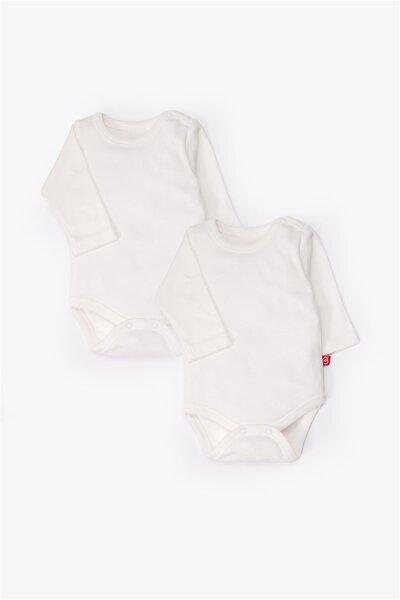 Bebetto بدلة بأكمام طويلة مكونة من قطعتين (دائماً 40/1 إنترلوك) إكرو