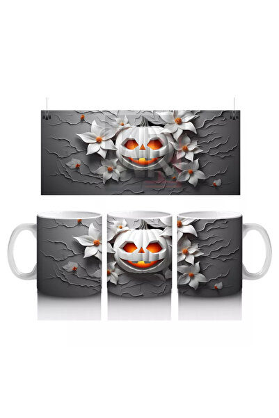 Wisdom Rain Shining Pumpkin between Half Walls – Gift Coffee Mug