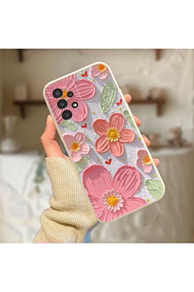 Beypa Ticaret Çiçek Desen Baskılı Telefon Kılıfı Samsung S24