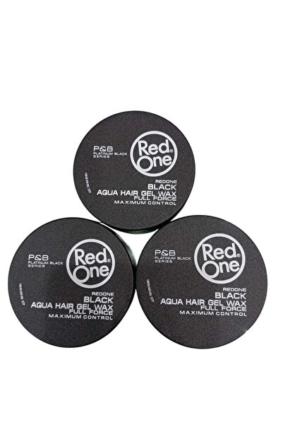 Red One واكس شعر ريد ون الاسود – تثبيت قوي ولمعان 50 مل ×3