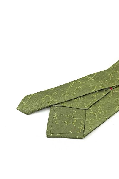 Kravatkolik Frasselli Style Green Italian Silk Tie Ik2080