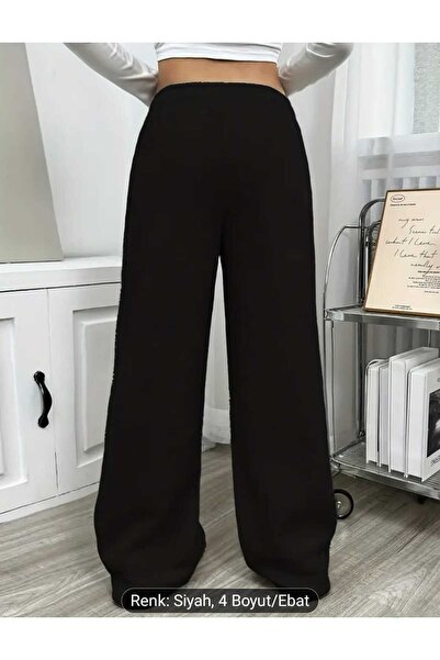 SERYY MODA Μαύρο Γυναικείο Χειμερινό Φούτερ με Σαρωτήρια