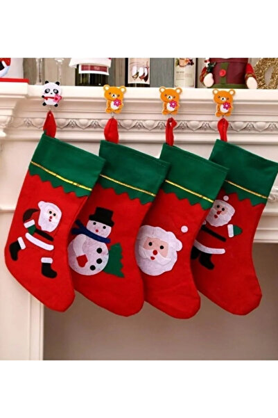 Çemrek Süs Parti Ornament pentru ciorapi de Anul Nou 1 bucată 35 cm