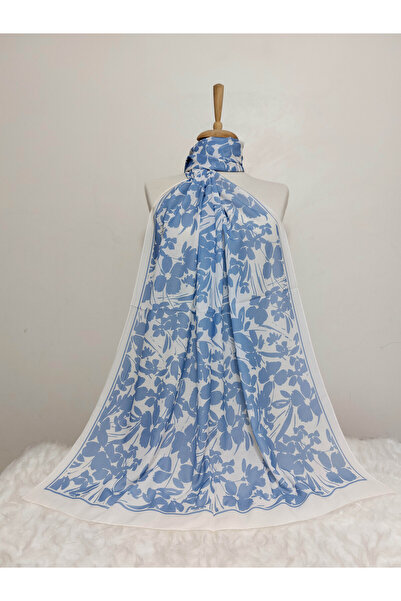 istanbul prensesleri Patterned Floral Model Shawl French Cotton, Stretchy, So...