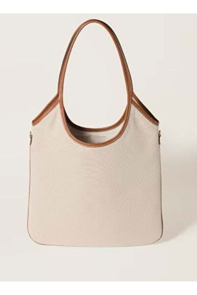 Miu ivy canvas tote bag