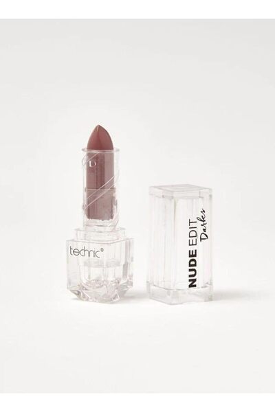 TECHNIC Nude Edition Darker - Bon Bon | Highly Pigmented Nude Lipstick | Smooth Cream Finish