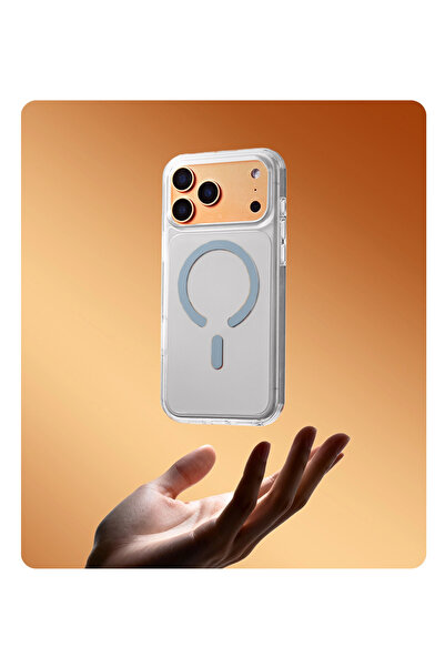 Wtech Apple iPhone 17 Pro 5G 2025 Clear Case Compatible with MagSafe Skin Touch Soft TPU Case Cover