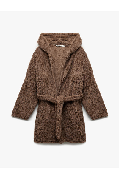 Koton Φούτερ με κουκούλα από φλις με άνετη εφαρμογή και κρυφή λεπτομέρεια τσέπης