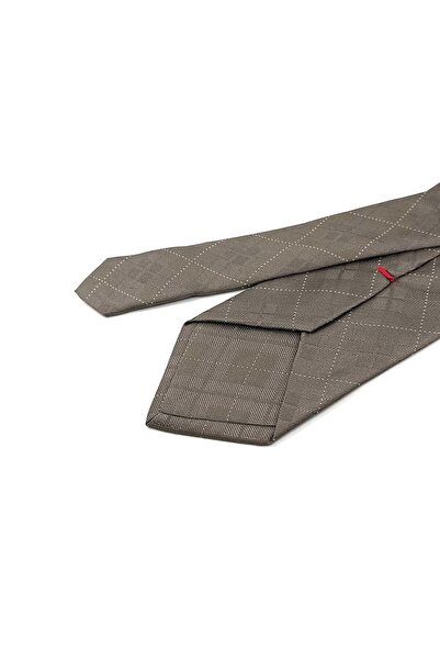 Kravatkolik Somini Style Mink Color Italian Silk Tie Ik2046