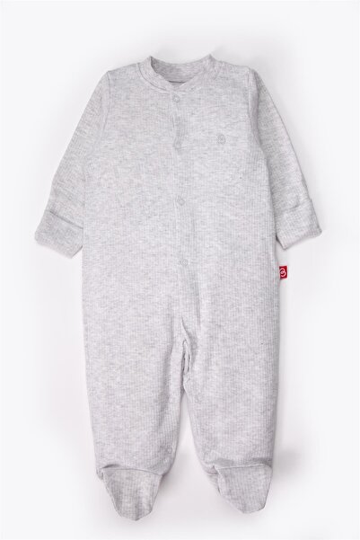 Bebetto Glove and Bootie Overalls (Always Reported Interlock) Gray Melange