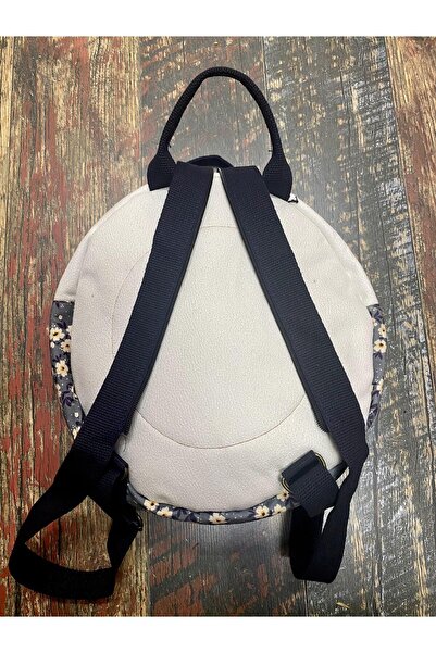 street&bagdnz Fargin Ethnic Authentic Bohemian Round Embroidered Backpack Daily Travel Waterproof Backpack