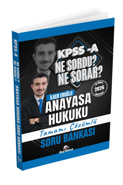 Dizgi Kitap 2026 KPSS A Grubu Anayasa Hukuku Ne Sordu Ne Sorar Soru Bankası Ç...