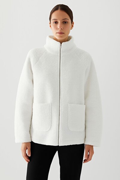 Wogi Kadın Yünlü Ceket