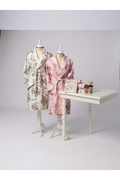 Özdilek Emily 6-Piece Velvet Robe Set – Premium, Soft, Water-Absorbent Dowry Family Set