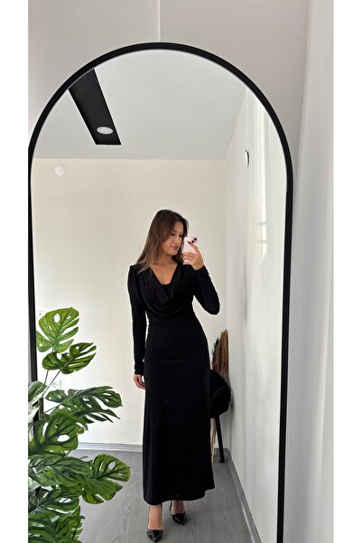 Mira dress Degaje yaka elbise