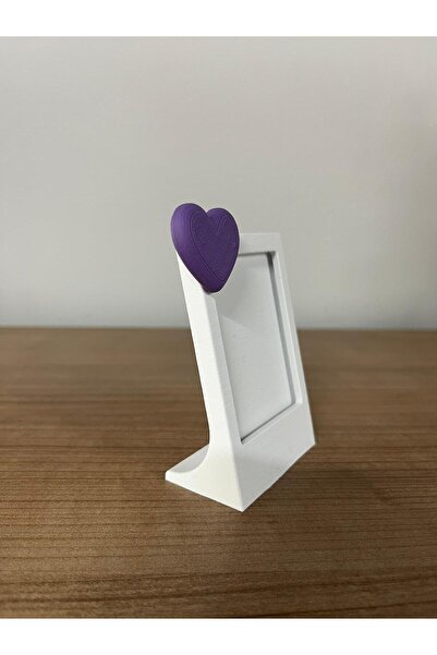 Root Made Heart Detailed Mini Instax Photo Frame Desktop Minimalist Decorative Vesical Frame