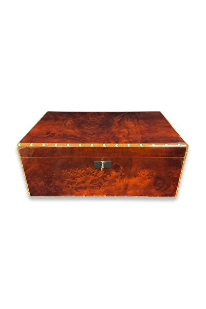 Lubinski Italy Canforo Humidor Puro Kutusu Ceviz 125's
