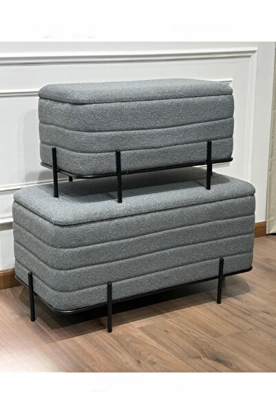 BEC39 Modern 2-piece storage box set - Smart seat and space in multiple colors