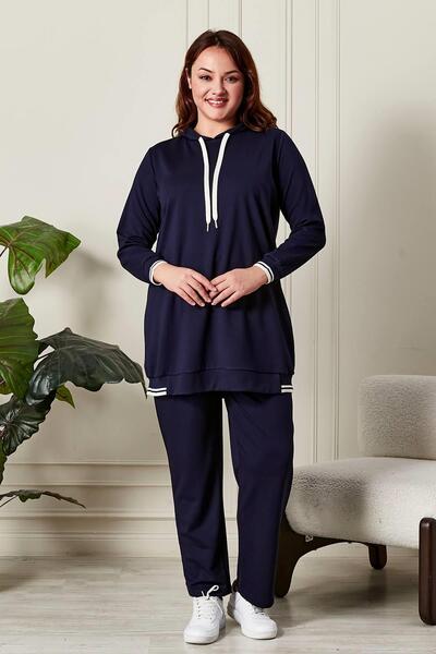 Ferace Women's Plus Size Ribbed Set