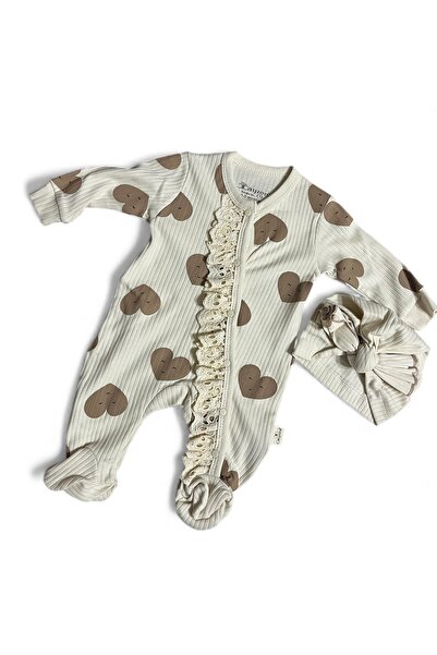 BİANCOFİGLİO Baby Ruffle Romper