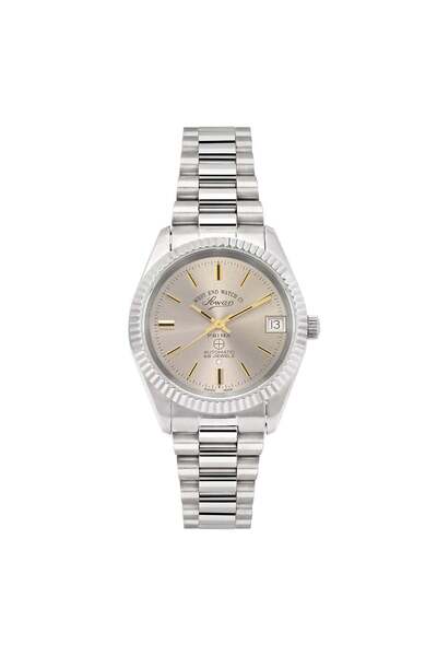 West End Watch Co West End Women's Silver Tone Case Rhuthenium Dial Automatic Watch