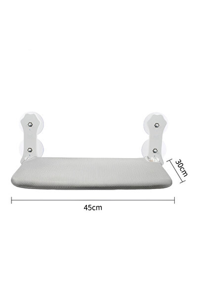 OricareFain Foldable Suspended Cat Bed, Easy to Install, 15 kg, 45 x 30 cm, Gray