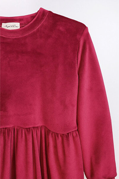 Angel&Co. Girls Clothing Velvet Girls Midi Dress