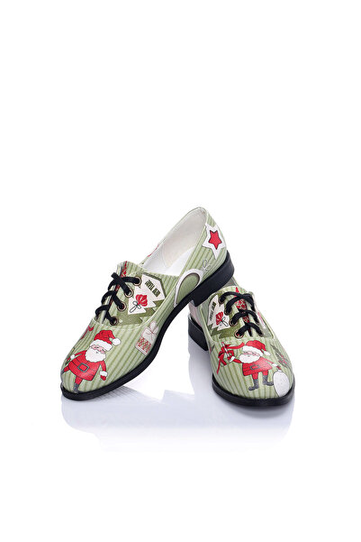 Streetfly Новорічні жіночі оксфордські туфлі