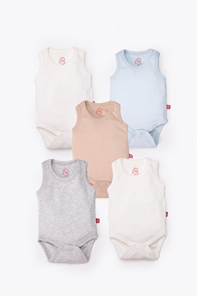 Bebetto قميص رياضي 5 قطع (أيضاً 40/1 إنترلوك) أزرق