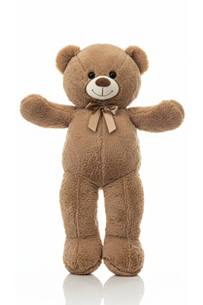 POLLYTOYS PELÜŞ OYUNCAKTA DÜNYA MARKASI Ayıcık Kurdeleli Seri 90 cm - Yumuşac...