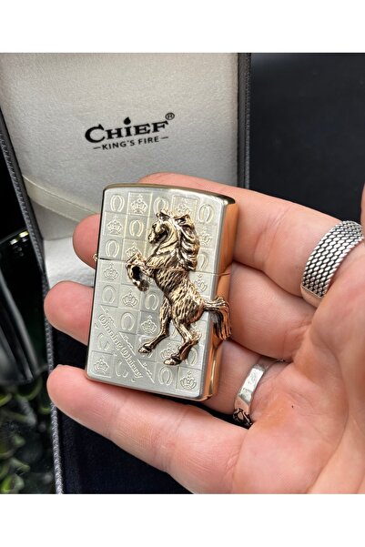 NikaŞ Orijinal Chief titanyum alaşımlı limited model koleksiyonluk çakmak