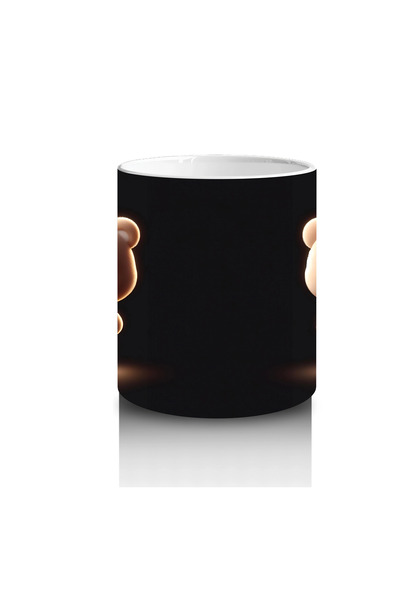 Wisdom Rain Posing Cute Teddy Bear Pair – Printed Coffee Mug