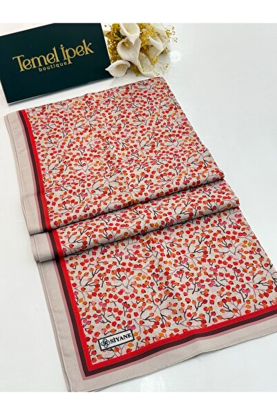 Siyane شال فوال بنمط التوت البري