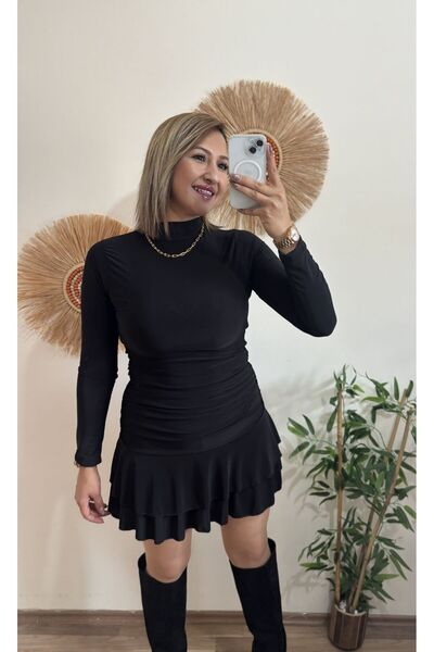 Butik Sandy Firfir Elbise