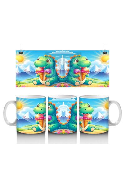 Wisdom Rain كوب على شكل ديناصور يحب الأطفال الحليب ويساعد على استمتاعهم بالآي...