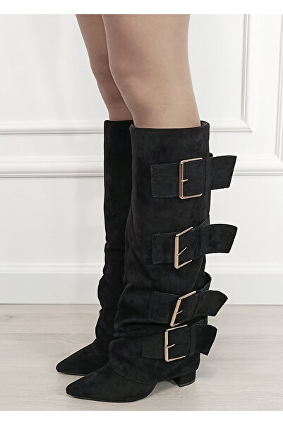 SOFILINE Elegant black boots with comfortable heel 7677A-1 19