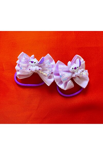 Kmod Life مشبك مطاطي مزدوج لامع للأطفال من ستيتش