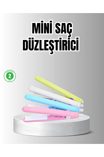 ZERO LAND Sptrns Portable Ceramic Coated Mini Hair Straightener – Travel and Everyday Use (182434) Inside