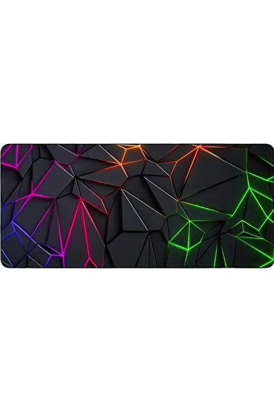 TnsAround Mousepad profesional pentru jocuri 3D, impermeabil, multicolor, 80x...