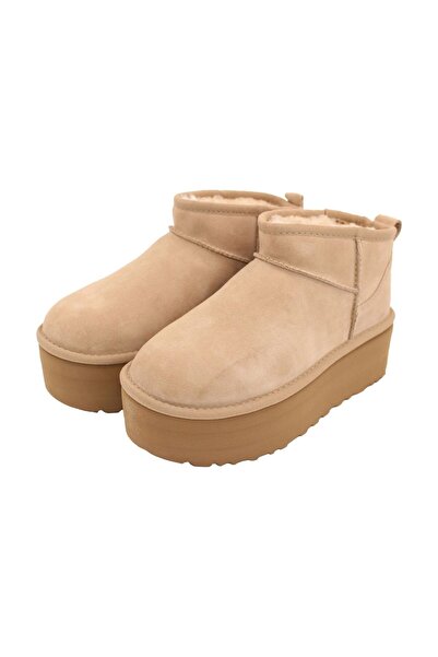 UGG Ultra Mini Platform 1135092-SAN Kadın Bot Kum