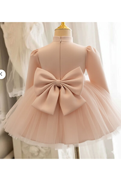 melek golden girl child dress lolita dress princess dress long-sleeved bow wedding ball dress
