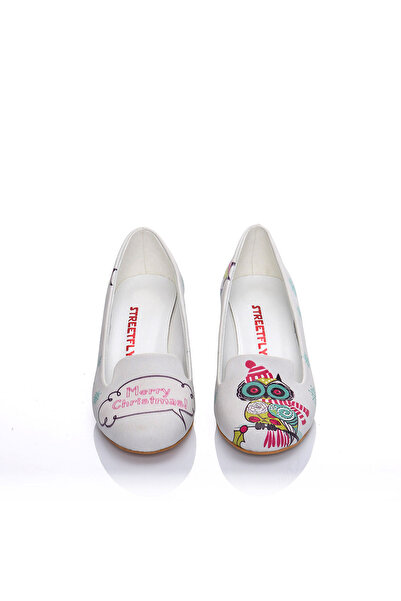Streetfly Christmas Themed Women's Classic Heeled Shoes