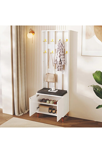 Bamena Wood Portmanto Clocx