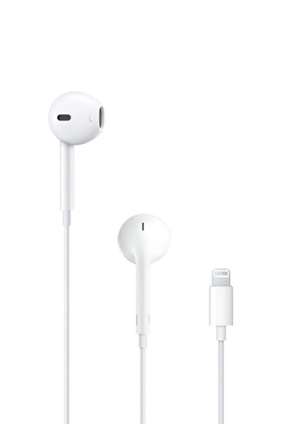 Ekru Cep iPhone 14/13/12/11/Xs/X/7/8 Serileri Uyumlu iPhone Lightning Kulaklık Kablolu Kulaklık