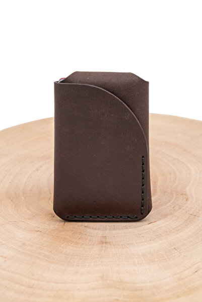 tudorAce Minimalist wallet for new ID and cards, premium vegetable tanned leather