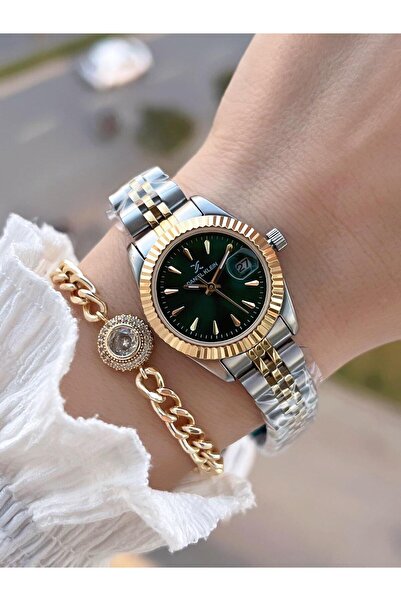 Daniel Klein 2 Years Warranty Jubile Cord 3 Atm Water Resistant Women Wristwatch+Bracelet F.Z.10030.5