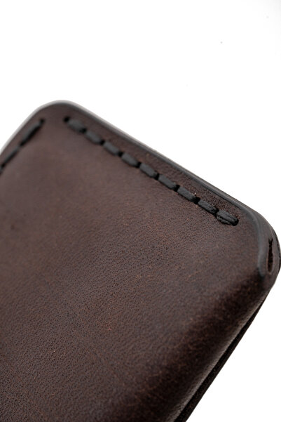 tudorAce Minimalist wallet for new ID and cards, premium vegetable tanned leather