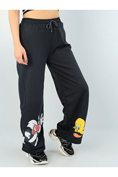 Etos Bol Paça Printed Baggy Sweatpants, Two Threads
