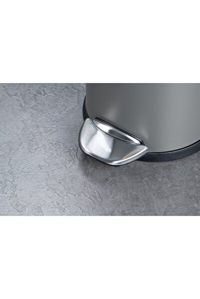 FACKELMANN PARIS 3L waste bin, with pedal for office or bathroom